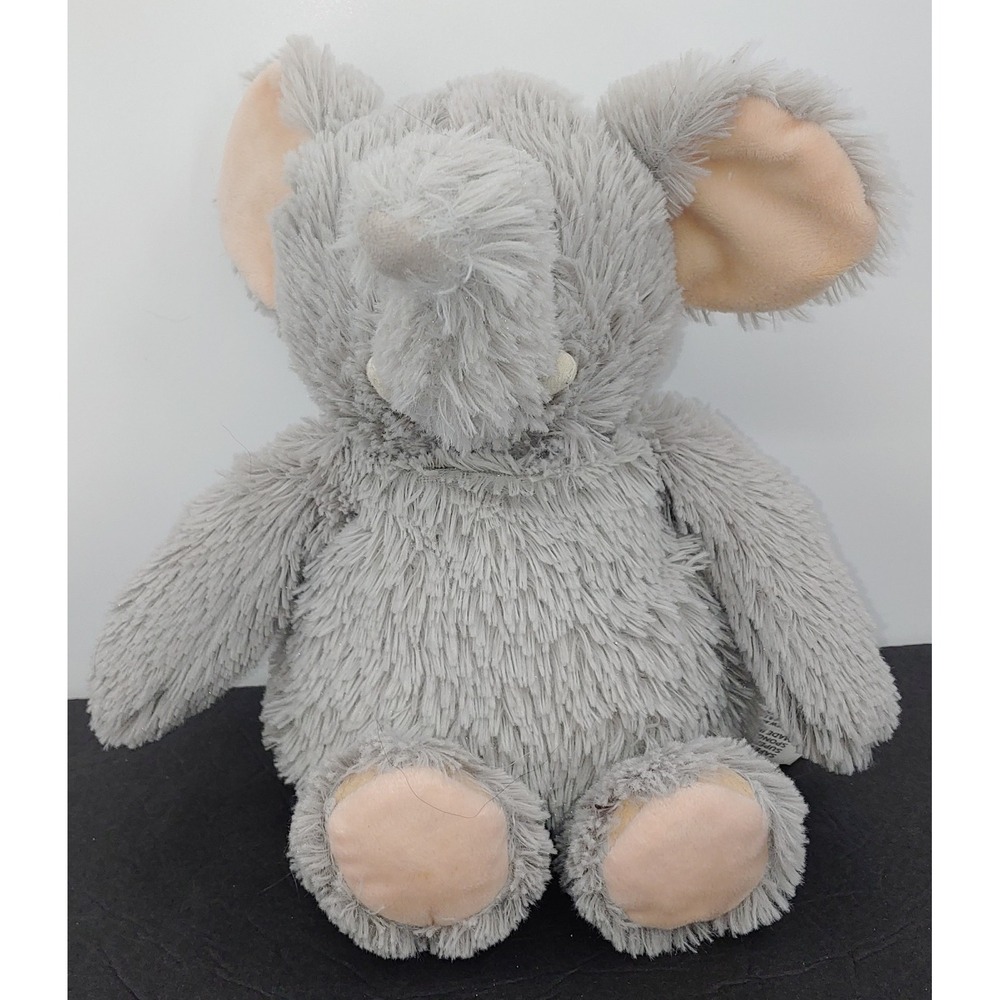 Warmies Elephant Microwavable Lavender Scented Plush 9" Stuffed Animal Gray